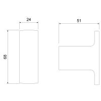 Крючок Timo Torne 43011/17 золото матовое