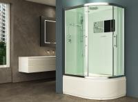 Кабина душевая ESBANO EST-129 CRB левый