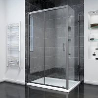 Душевой угол раздвижной прямоугольный RV055GM-10070-01-C8 1000х700х1950 Цвет профиля Оружейная сталь Стекло Прозрачное Veconi