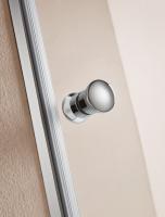 Душевой уголок, квадратный. ECO-O-ASH-2-80/90-C-Cr 800x900x1950 Cezares