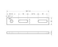 Комплект кронштейнов для крепления ног  BB04-SUP BelBagno