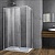 Душевая уголок прямоугольный Soft VSR-3SO9012CL 1200х900x1950 цвет хром стекло прозрачное Vincea